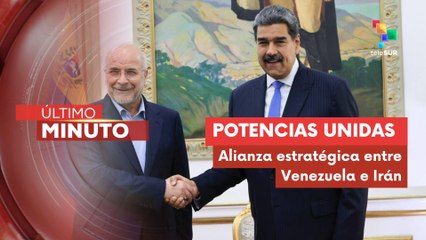 Pdte. Maduro se reúne con el pdte. de la Asamblea Islámica de Irán, Mohammad Bagher