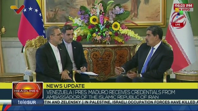 Venezuela | Government receives credentials of ambassadors from Iran