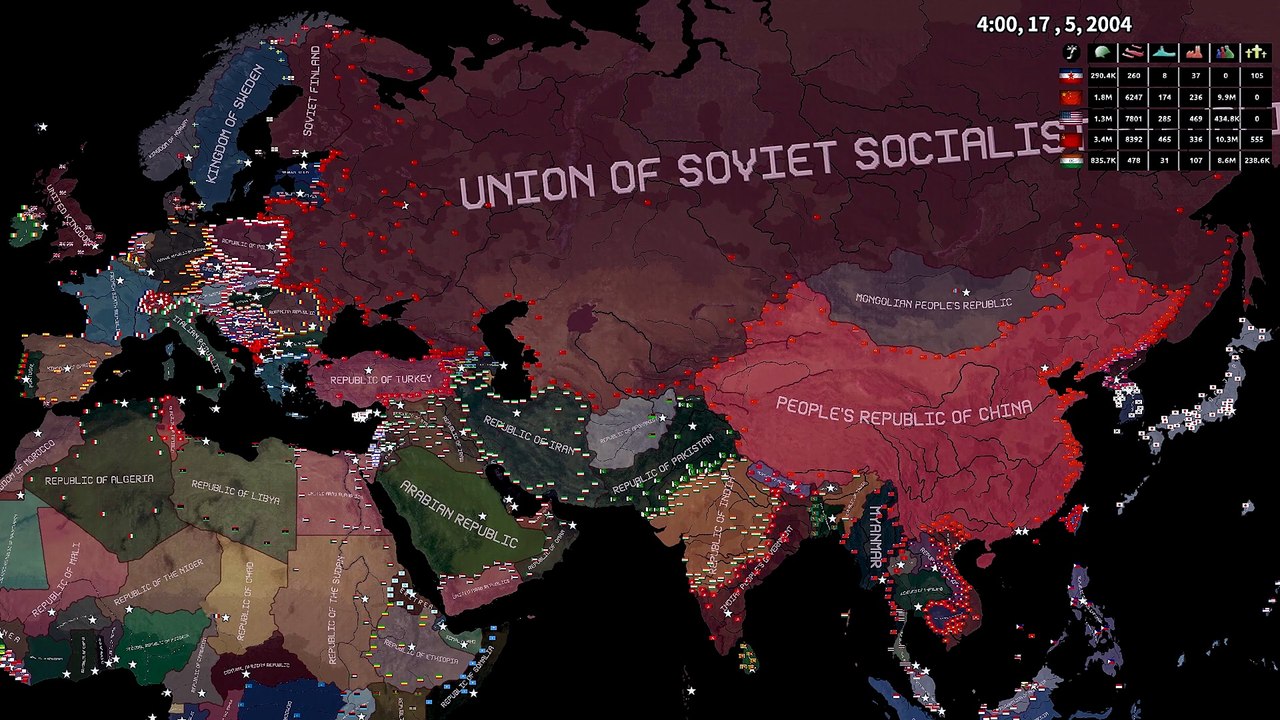 Hoi4 Red Dusk Timelapse - video Dailymotion
