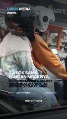 Bikin Malu! Dua Sejoli Ketahuan Melakukan Tindak Asusila Di Jalan Raya