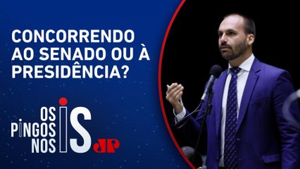 Eduardo Bolsonaro deve fazer campanha eleitoral à distância para disputar vaga no Senado