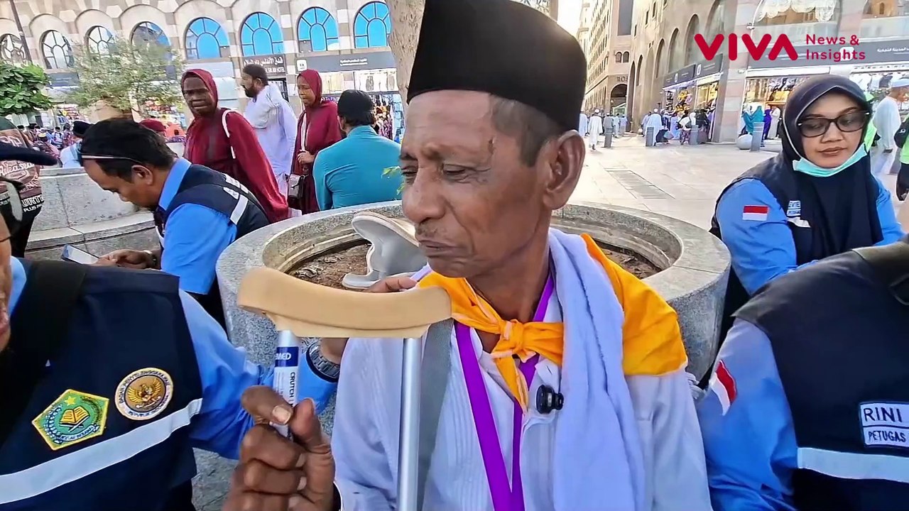 Kisah Haru Jemaah Disabilitas yang Istiqamah Menuju Makkah