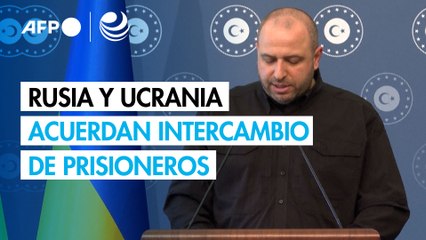 Rusia y Ucrania acuerdan intercambiar prisioneros jóvenes y heridos durante negociación