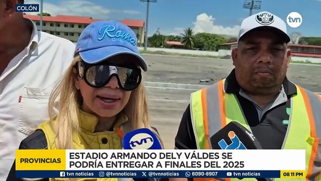 Estadio Armando Dely Valdés | Así van los trabajos del coliseo en Colón