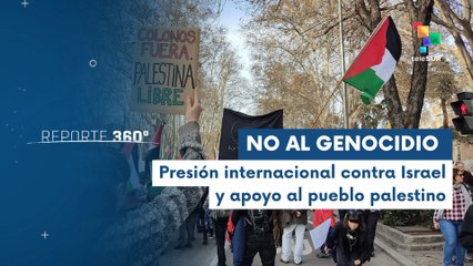 Manifestación en Madrid exige al gobierno de Pedro Sánchez romper relaciones con Israel