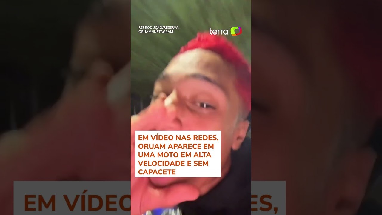 Em moto, Oruam comemora liberdade de MC Poze após decisão da Justiça do Rio #shorts