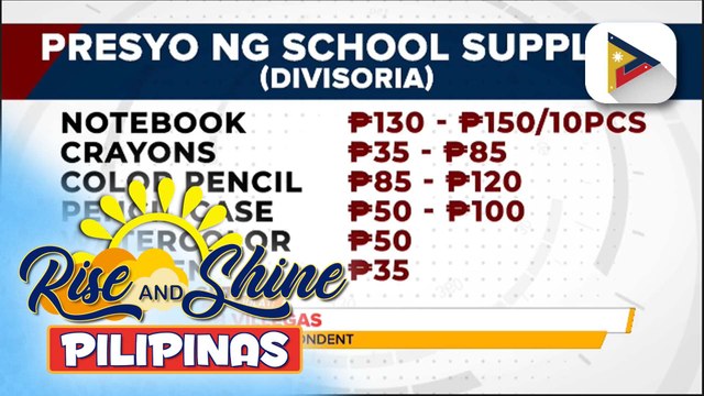 Mga mamimili, dumadagsa na sa Divisoria kasabay ng pagbabalik eskwela ng mga estudyante
