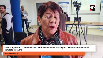 Emoción, orgullo y compromiso historias de mujeres que cumplieron 30 años de servicio en el IPS