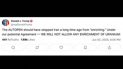 Trump descarta autorizar que Irã enriqueça urânio