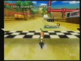 Mario Kart Wii wi-fi match: 150cc Grand Prix (10/05/08)