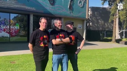Comedian Jamie Way and Peter Casey are ready to debate at The Great Wagga Comedy Fest