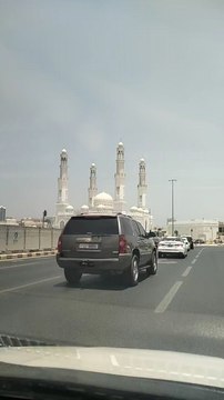 beautiful view of Al mankha mosque in Sharjah (united Arab Emirates)