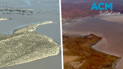 Rare flooding overwhelms Kati Thanda Lake Eyre