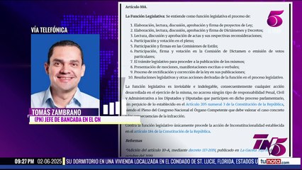 Edmundo Orellana comparte artículo de Ley Orgánica del CN sobre ratificación de actas