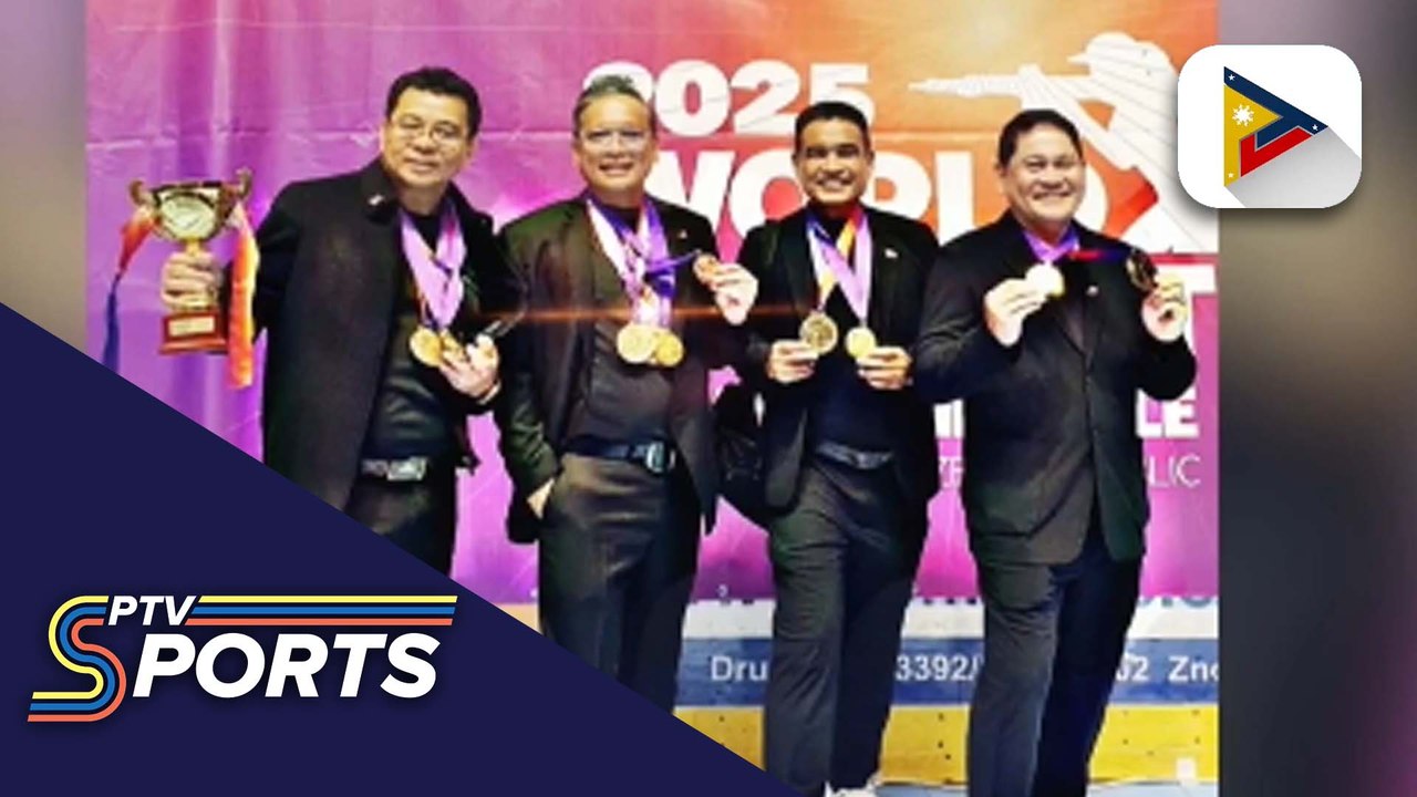 PH Mini Rifle Team, naibulsa ang 2 gold medals sa shoot off at team category sa World Shoot for PCC & Mini Rifle