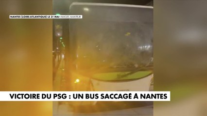 Nantes : un bus vandalisé après la victoire du PSG, deux hommes condamnés