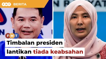 Timbalan presiden lantikan tiada keabsahan, kata penganalisis