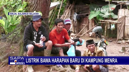 Haru! Kisah Warga Kampung Menra Sulsel Nikmati Listrik Setelah Bertahun-tahun Gelap