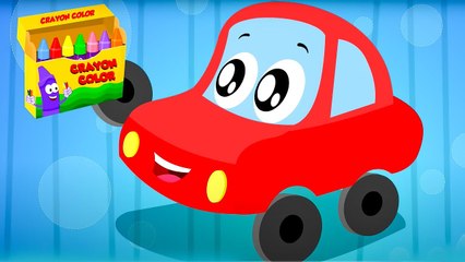 Learn Crayon Colors for Kids | Fun Cartoon Video | Educational Toddler Learning