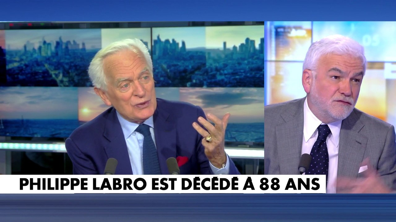 L’hommage de Pascal Praud à Philippe Labro