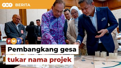 Wakil pembangkang gesa tukar nama projek Kota Madani