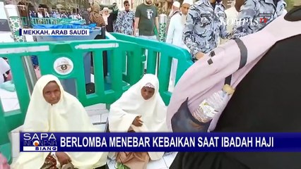Menebar Kebaikan di Tanah Suci, Tiktoker Jemaah Haji Indonesia Bagikan 850 Paket Makanan