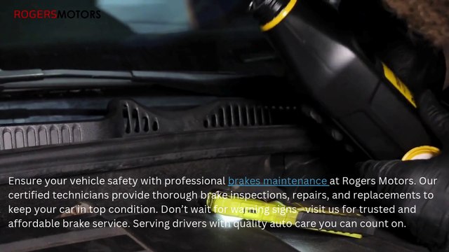 Expert Brakes Maintenance Service in Oakville