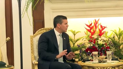 PM Modi holds delegation-level talks with the President Santiago Peña of Paraguay