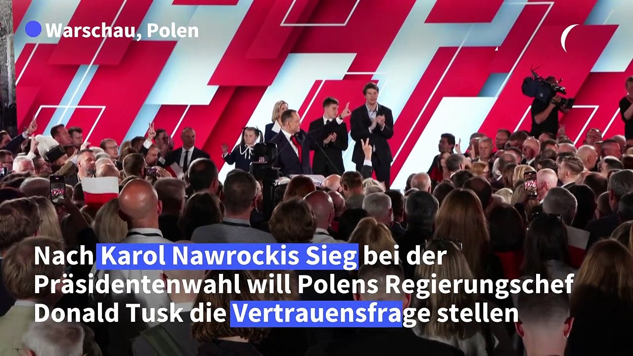 Polen: Regierungschef Tusk will Vertrauensfrage stellen