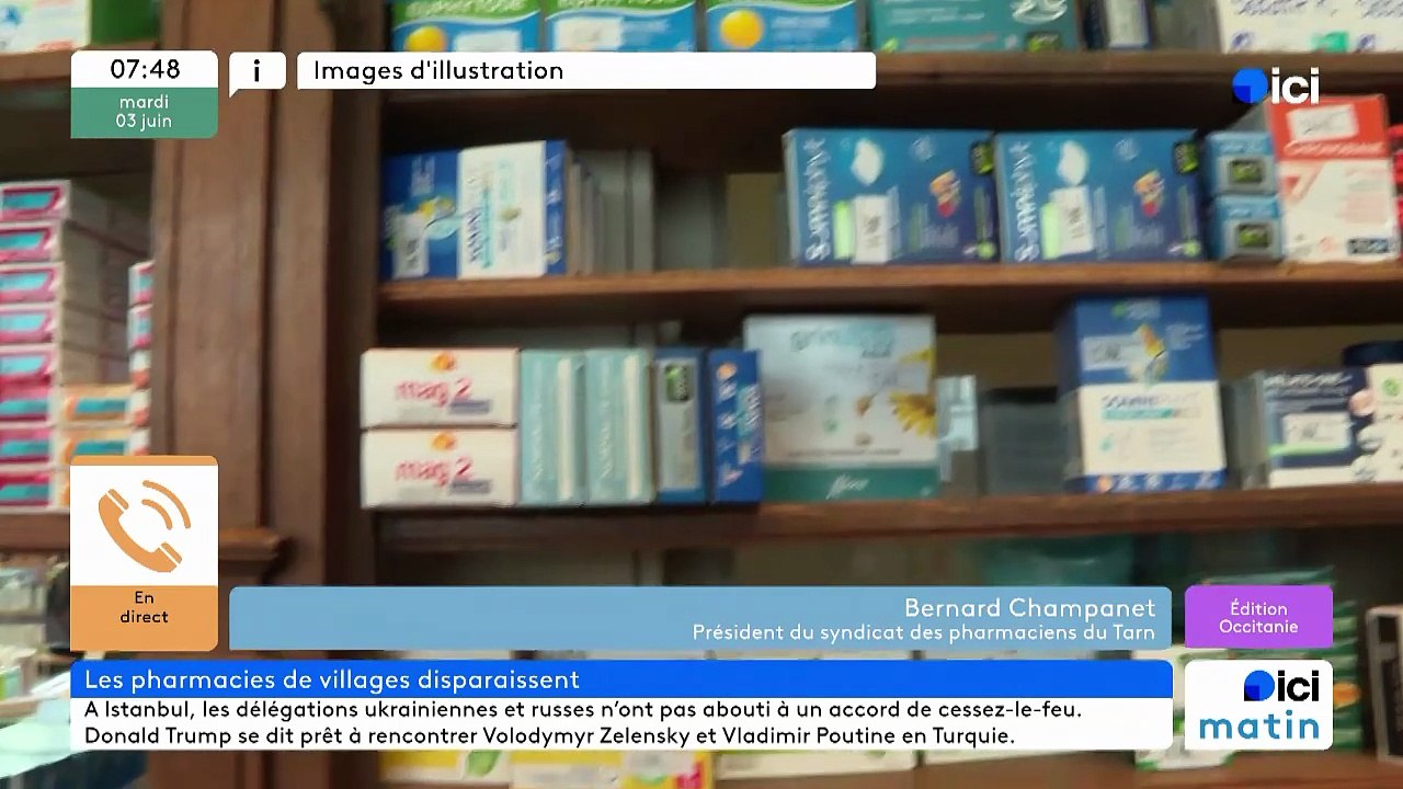Pénurie de pharmacies dans le rural