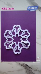 DIY Paper Snowflakes ❄️ | Easy Winter Paper Craft Tutorial