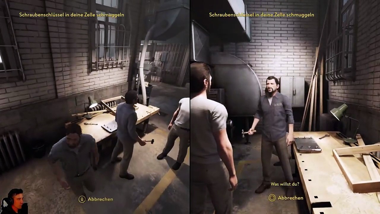 Wir kommen auf die Dächer des Gefängnisses Prison Break A WAY OUT (Co- op) Part 5