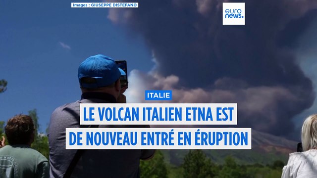 L’Etna, le plus grand volcan actif d’Europe, est de nouveau entré en éruption