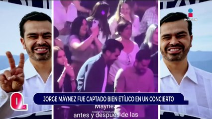 Álvarez Máynez fue captado en supuesto estado de ebriedad
