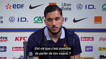 Cherki à Man. City ? : “Toutes les pistes sont crédibles mais je suis concentré sur les Bleus"