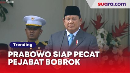 Klaim Tak Pandang Parpolnya, Prabowo Siap Pecat Pejabat Bobrok: Lebih Baik Mundur Ketimbang Dicopot!