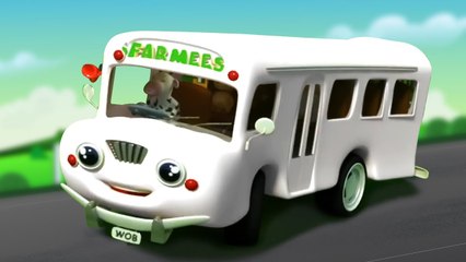Wheels on the Bus | Nursery Rhymes & Baby Songs | Sing Along for Kids