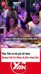 Quang Linh đứng về phía nàng hậu khi Thuỳ Tiên và chị gái cãi nhau