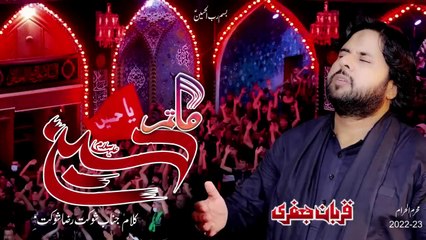 Marz E la Dawa ki Dawa hai Matam e Hussain ASQurban jaffery famous noha Qurban jaffery 2023