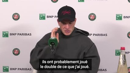 Roland-Garros - Draper : "Je suis encore loin de Sinner et Alcaraz"