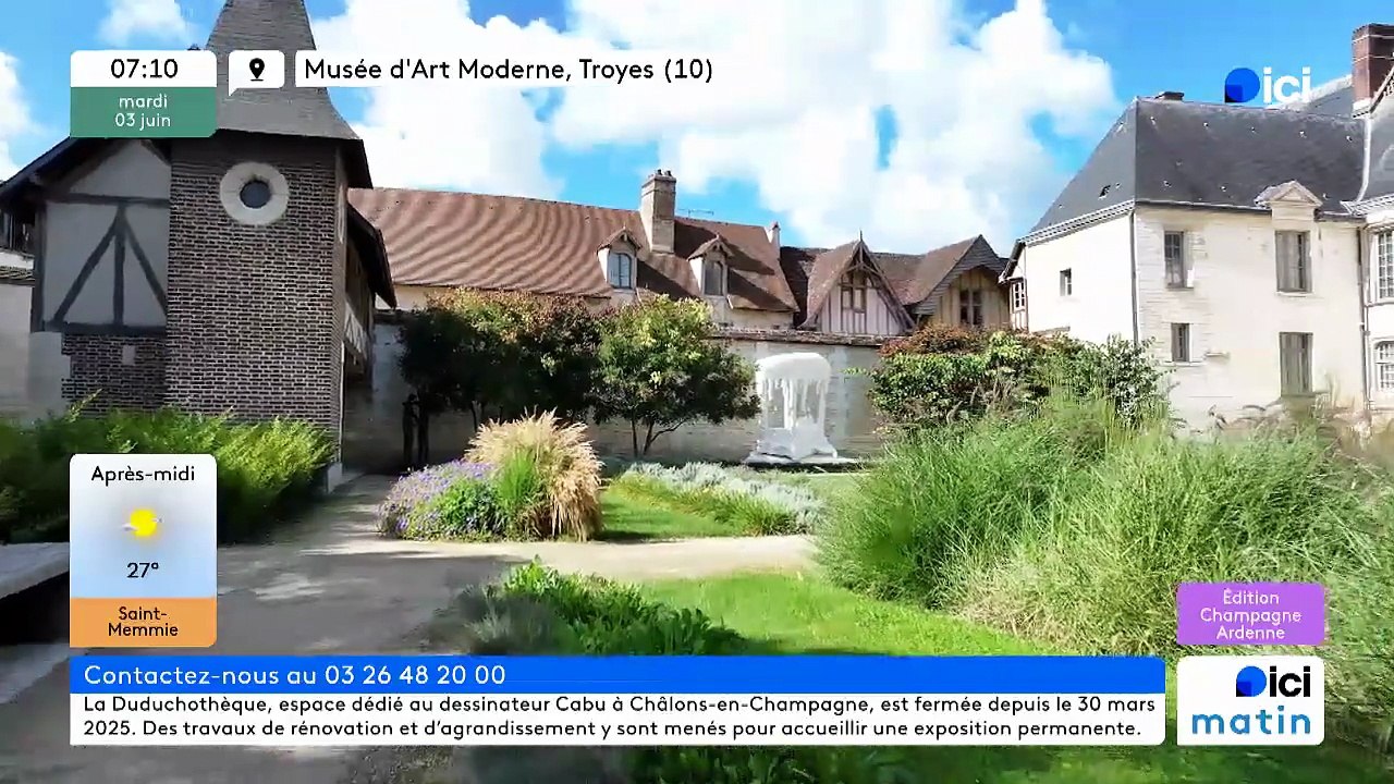 03/06/2025 - ici matin par ici Champagne-Ardenne en vidéo