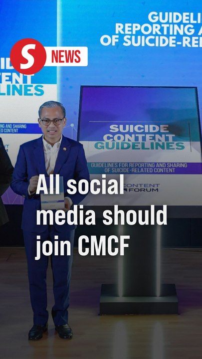 Social media platforms urged to join CMCF to ensure accountability of content, says Fahmi