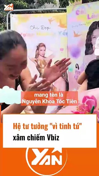 Hệ tư tưởng vì tinh tú xâm chiếm Vbiz