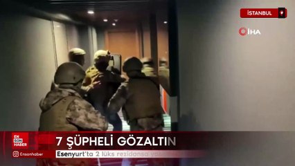 Esenyurt’ta 2 lüks rezidansa yasadışı bahis operasyonu