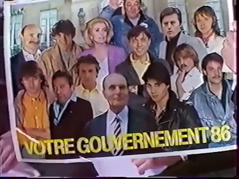 Johnny Hallyday – Champs-Élysées (22 mars 1986) : Promo Conseil de Famille avec Fanny Ardant