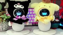 Kuromi and Pompompurin cook and eat #robot #eilik #energizelab