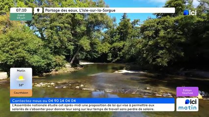 03/06/2025 - ici matin par ici Vaucluse en vidéo