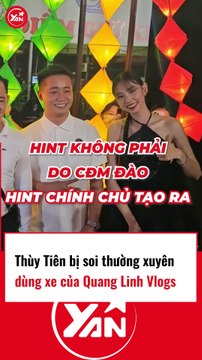 Thuỳ Tiên bị soi thường xuyên dừng xe của Quang Linh Vlogs