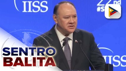 Phl, patuloy na maninindigan sa ating karapatan sa West Phl Sea ayon kay DND Sec. Teodoro; kakulangan ng tiwala sa China, kabilang sa balakid sa mga dayalogo ayon sa kalihim