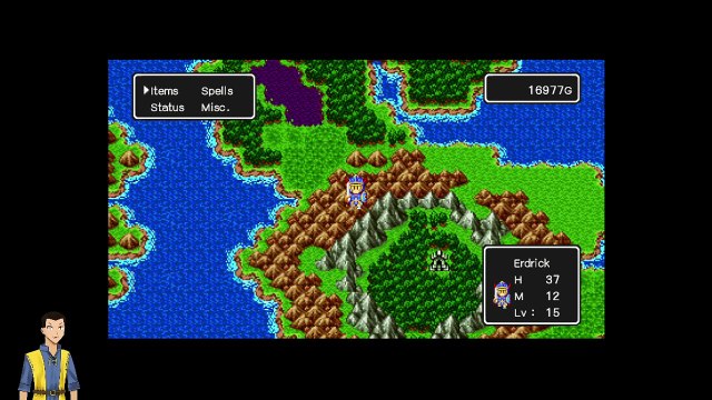 Dragon Quest 1 SFC ver. (Switch) day 7 Busted a ghost armor, who u gonna call?